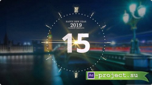 Проект ProShow Producer - New Year Coutndown 2019