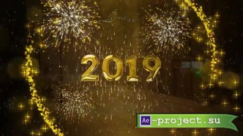 New Year Countdown 2019 - Project ProShow Producer