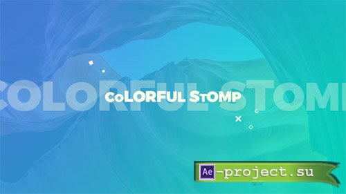 Videohive: Colorful Stomp - Project for After Effects 