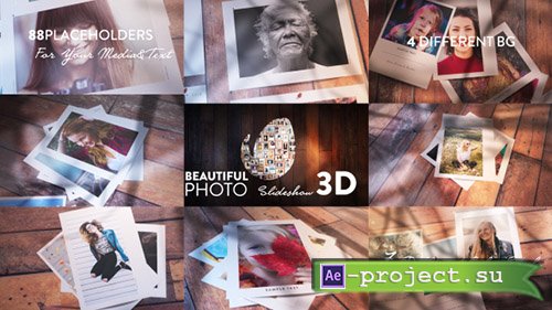 Videohive: Beautiful Photo Slideshow I 3D - Project for After Effects 