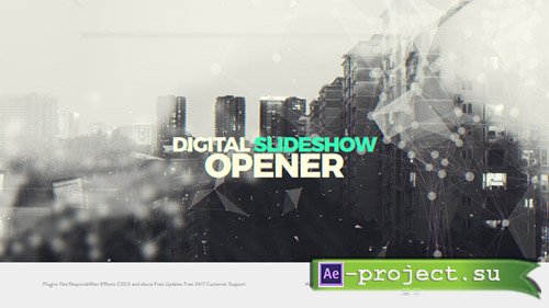 Videohive: Digital Slideshow I Opener 20992828 - Project for After Effects 