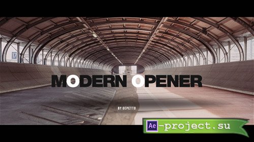 Videohive: Modern Opener 20428503 - Project for After Effects 