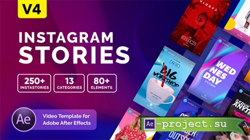 Videohive: Instagram Stories V4 - Project for After Effects