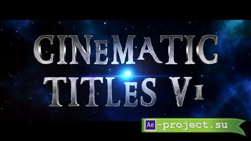 Cinematic Titles V1 157850 - After Effects Templates