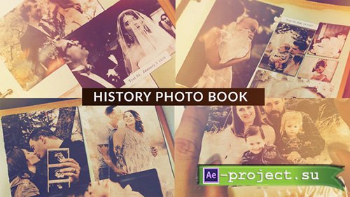 Videohive: History Photo Book 22714746 - Project for After Effects 