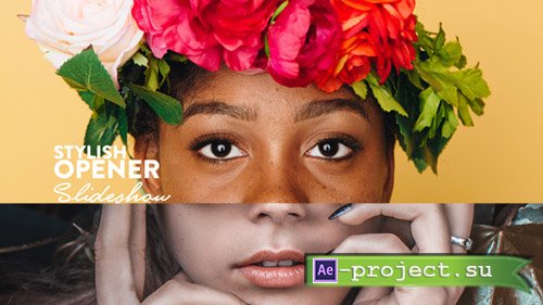 Videohive: Stylish Opener I Slideshow - Project for After Effects