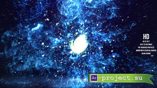 Videohive: Fluid Particles Reveal - Project for After Effects 