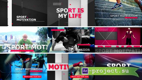 Videohive: Sport Motivation 9684395 - Project for After Effects 