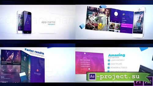 Videohive: Promotion App - After Effects & Premiere Pro Templates 
