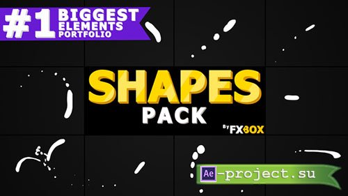 Videohive: Shape Elements Pack 22174692 - Project for After Effects 