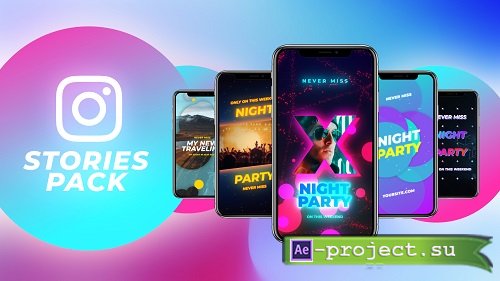 Instagram Stories Pack 10 - After Effects Templates