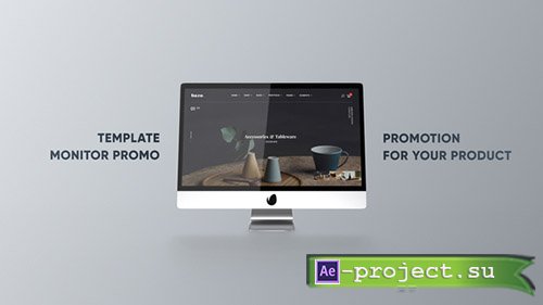 Videohive: Monitor Presentation - Project for After Effects 