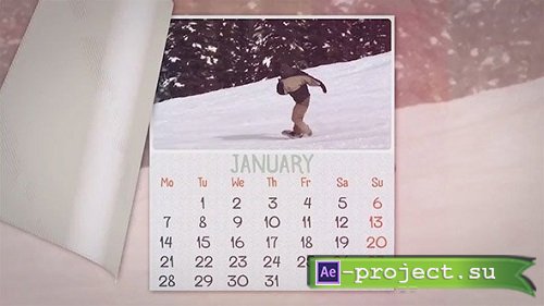 Calendar Slideshow 147325 - After Effects Templates