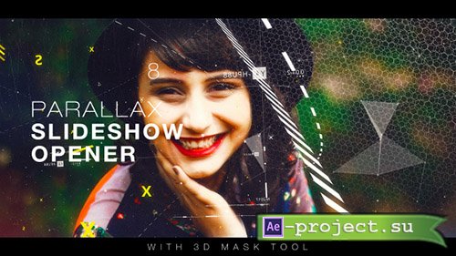 Videohive: Parallax Slideshow Opener 19117776 - Project for After Effects 