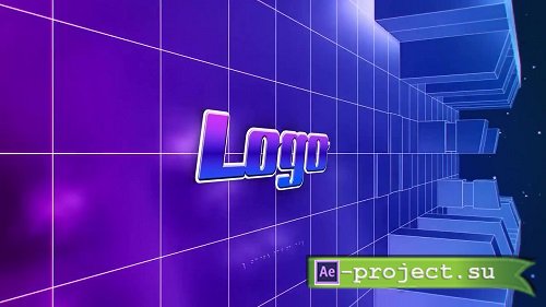 Wireframe Path Retro Logo 161849 - After Effects Templates