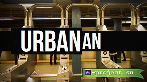 Videohive: Urban Intro 21163852 - Project for After Effects 