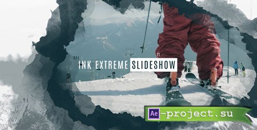 Videohive: Ink Extreme Slideshow - Project for After Effects 
