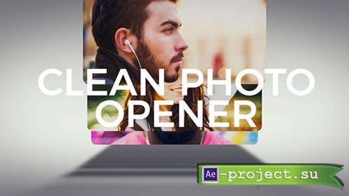 Videohive: Clean Photo Logo Opener - Project for After Effects 