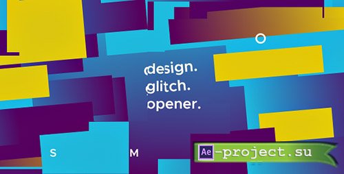 Videohive: Glitch Opener 19621590 - Project for After Effects 