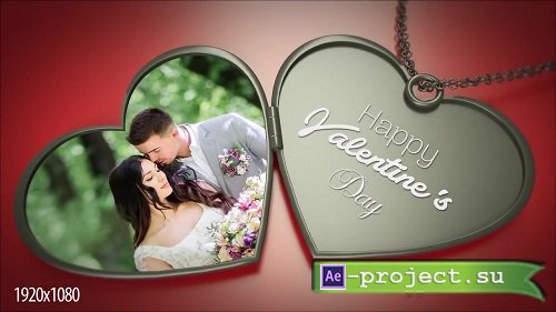3D Heart Necklace 162155 - After Effects Templates