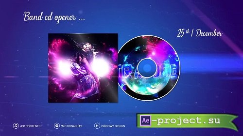 Band CD Opener 143578 - After Effects Templates