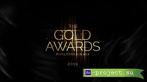 Videohive: Gold Awards Package - Project for After Effects 