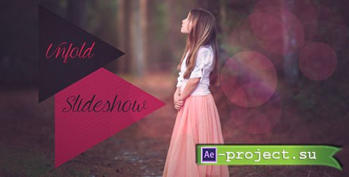 Videohive: Unfold - Simple Full Frame Slideshow - Project for After Effects 