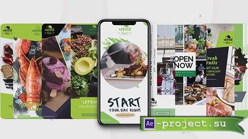 Instagram Stories: Healthy Food 165397 - After Effects Templates
