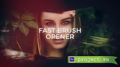 Videohive: Fast Brush Opener - Project for After Effects 