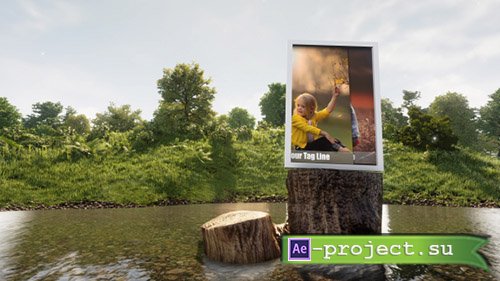 Videohive: Elegant Natural Slideshow - Project for After Effects 