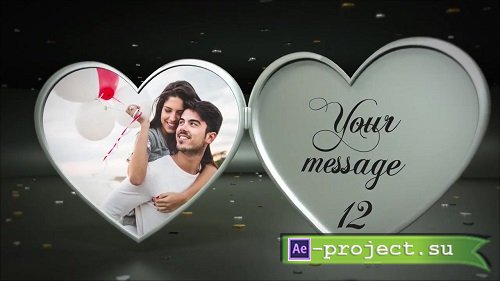 3D Rotating Heart Album 168833 - After Effects Templates