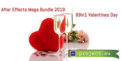 99in1 Valentines Day After Effects Mega Bundle 2019