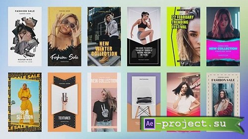 Instagram Stories Pack 12 169930 - After Effects Templates