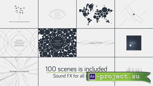 Videohive: Minimalistic Presentation Pack - Project for After Effects 