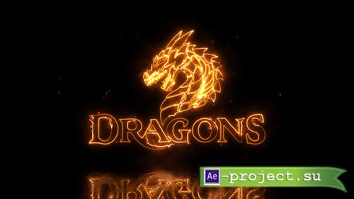 Videohive: Dragon Fire Logo - Project for After Effects 