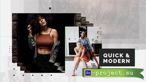 Videohive: Quick & Modern - Project for After Effects 