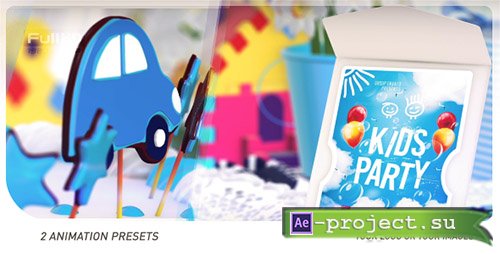 Videohive: Kids Logo Opener - Project for After Effects 