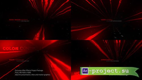 Videohive: Cinematic Design Titles - Project for After Effects 