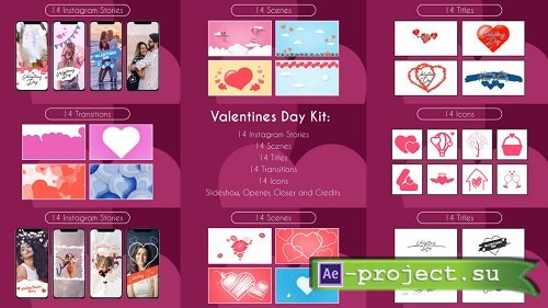 Valentine Kit 172256 - After Effects Templates