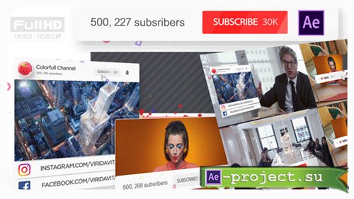 Videohive: Youtube Marker - Project for After Effects 