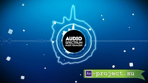 Videohive: Audio React Spectrum Music Visualizer - Project for After Effects 