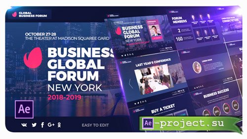 Videohive: Event Promo Business Presentation - Project for After Effects 