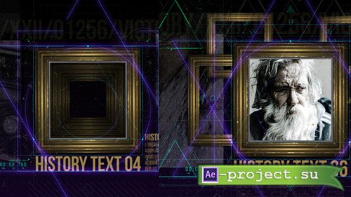 Videohive: History in Frames - Project for After Effects 