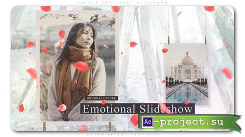Videohive: Petals Emotional Slideshow - Project for After Effects 