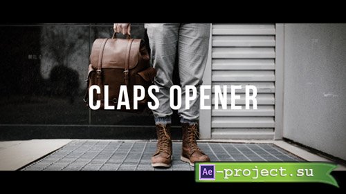 Videohive: Claps Opener 20067490 - Project for After Effects 