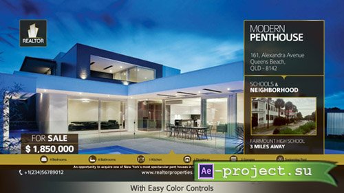 Videohive: Real Estate Showcase 15850291 - Project for After Effects 