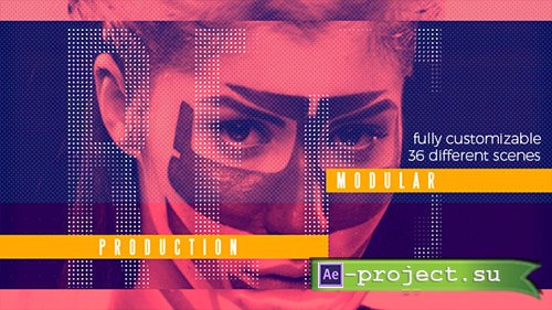 Videohive: Modular Production Reel - Project for After Effects 