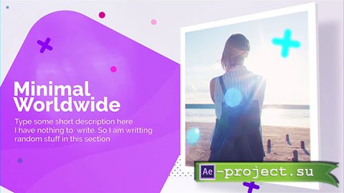 Videohive: Fancy Minimal Presentation - Project for After Effects 