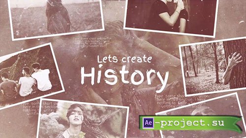 Videohive: Lets Create History - Project for After Effects 