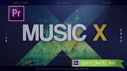 Videohive: Music X 22311573 - Premiere Pro Templates 